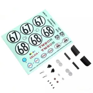 Kyosho Fazer Fz02 1:10 Toyota Celica 1970 Light Cover Set