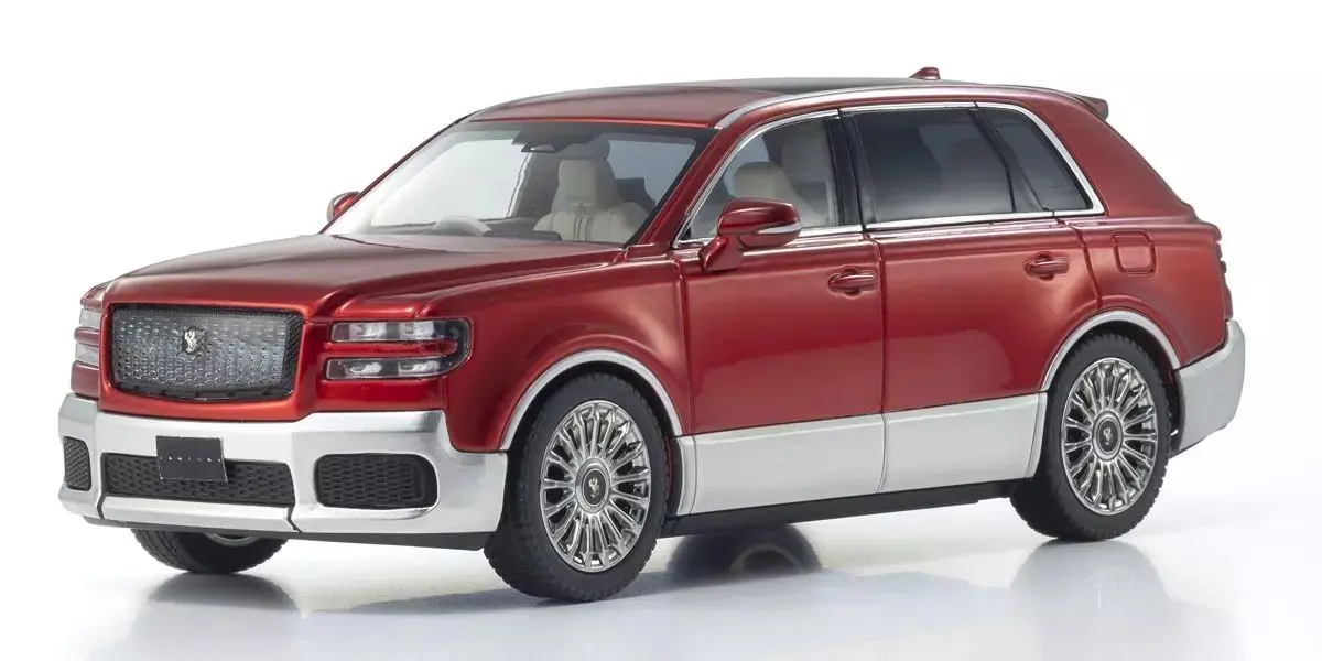 Kyosho 1:43 Toyota Century (Guren/Red X Silver)