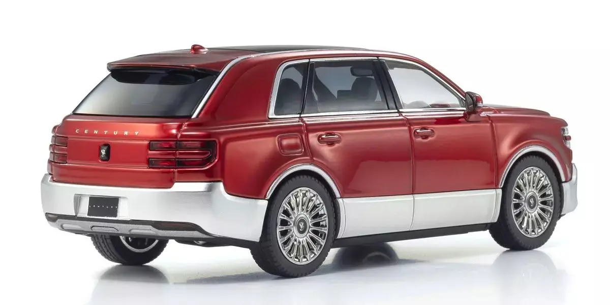 Kyosho 1:43 Toyota Century (Guren/Red X Silver)