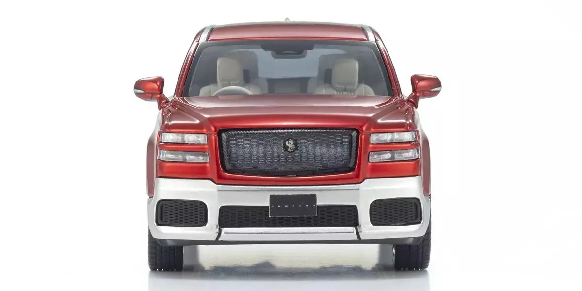 Kyosho 1:43 Toyota Century (Guren/Red X Silver)