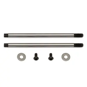 Associated 3X35Mm Shock Shaft V2 Chrome For As91579 Body (2)