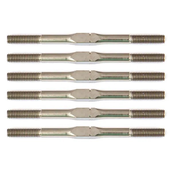 Associated Ft Titanium Turnbuckle Set 3x48mm RC10B6.1