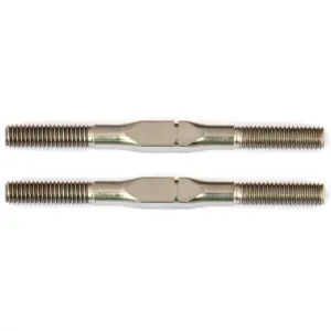 Associated Ft Titanium Turnbuckles 3X38Mm Silver (2)