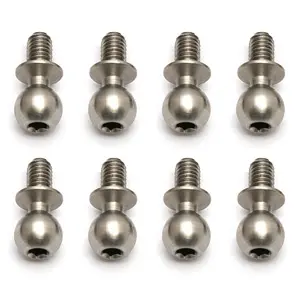 Associated Heavy Duty Ballstud 4Mm (10)