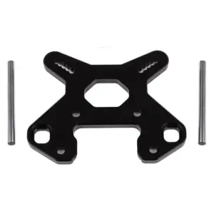 Associated Rc8b4 Front Shock Tower V2 Black Aluminium