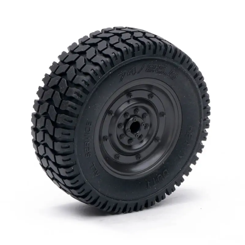 E-Zee Rc Hummer Left Wheel - Black
