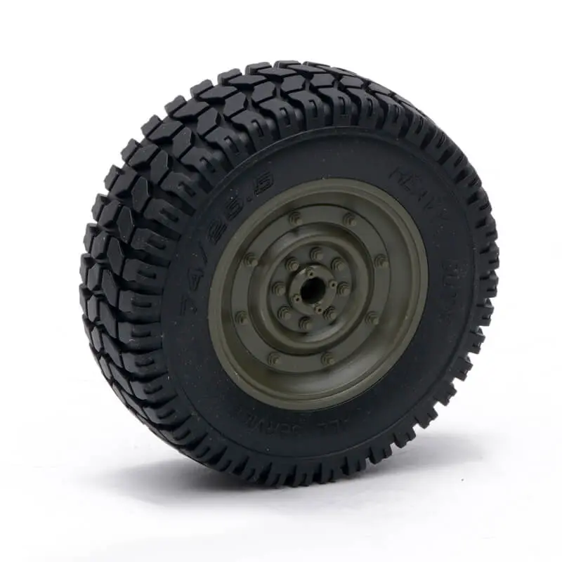 E-Zee Rc Hummer Left Wheel Green