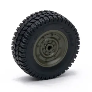 E-Zee Rc Hummer Right Wheel Green