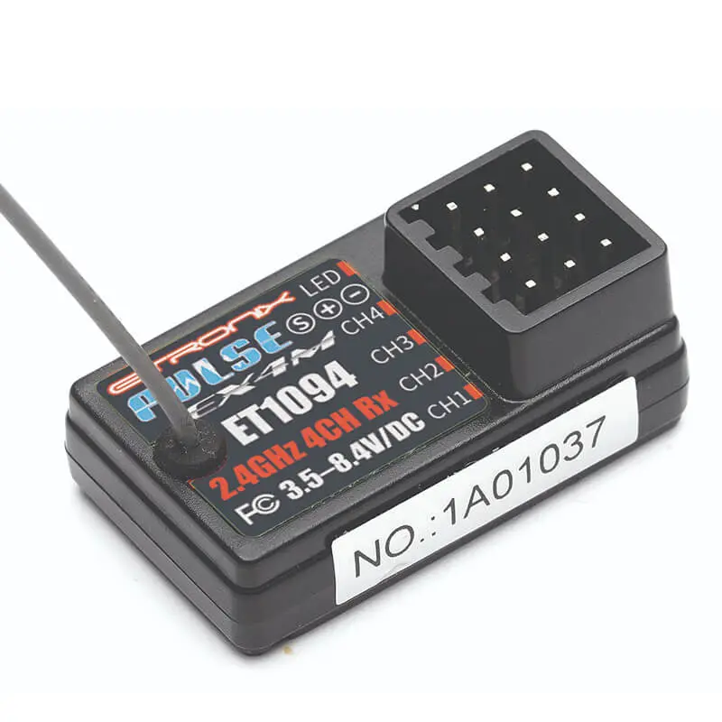 Etronix Pulse Ex4m 4ch 2.4GHZ Antennaless Receiver (Et1063)