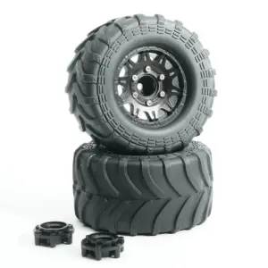 Fastrax 1/10 Wave Truck Tyre Mounted Star-Spoke (12mm Hex)
