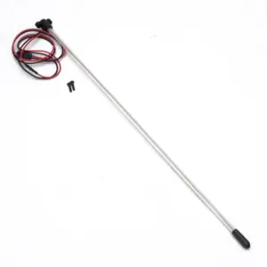 Fastrax Led Whip Light Antenna W/Mount 1/10th - Blue