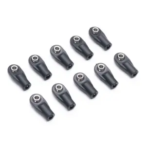 Fastrax Straight Nylon Rod Ends 22.5x10mm M4 Screw (10pcs)