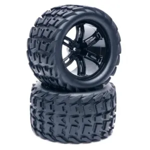 FTX Khaos Mounted Wheels/Tyres 50 (Pr)