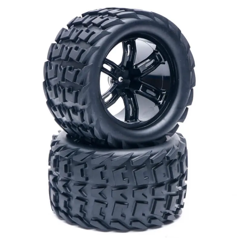 FTX Khaos Mounted Wheels/Tyres 50 (Pr)