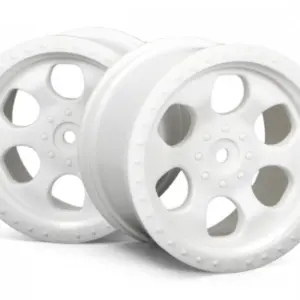 HPI Racing 6 Spoke Wheel White (83X56Mm/2Pcs)