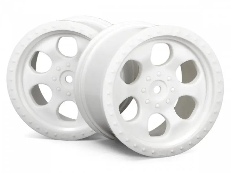 HPI Racing 6 Spoke Wheel White (83X56Mm/2Pcs)