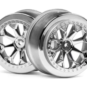 HPI Racing 8-Shot Sc Wheel (Chrome/2Pcs)