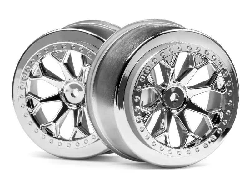 HPI Racing 8-Shot Sc Wheel (Chrome/2Pcs)