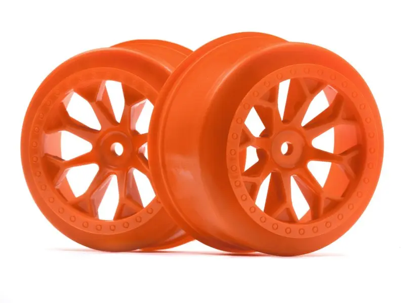 HPI Racing 8-Shot SC WHEEL (ORANGE/2PCS)