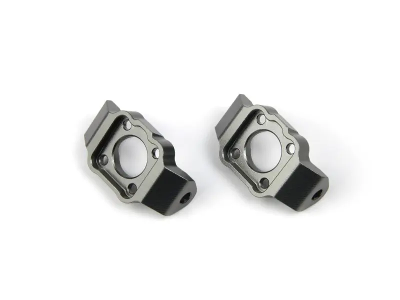 HPI Racing Aluminum C-Hub Set (Gunmetal/2pcs)