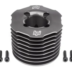 HPI Racing Aluminum Heatsink Head (Gunmetal/F5.9)