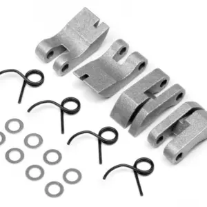 HPI Racing Aluminum Quadra Clutch Shoe/Spring Set