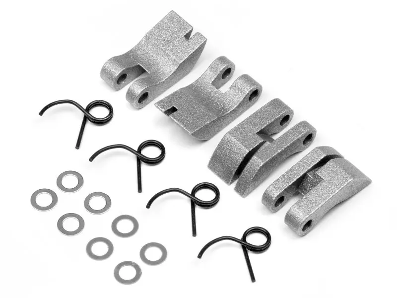 HPI Racing Aluminum Quadra Clutch Shoe/Spring Set