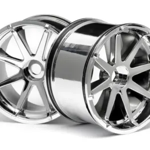 HPI Racing Blast Wheel Chrome (115X70Mm 7Inch/2Pcs)