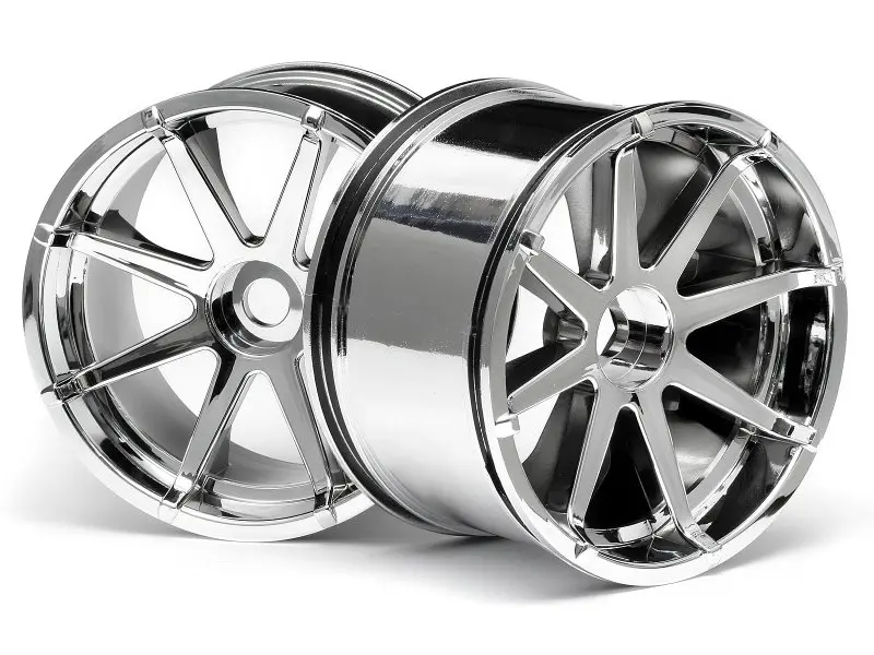 HPI Racing Blast Wheel Chrome (115X70Mm 7Inch/2Pcs)