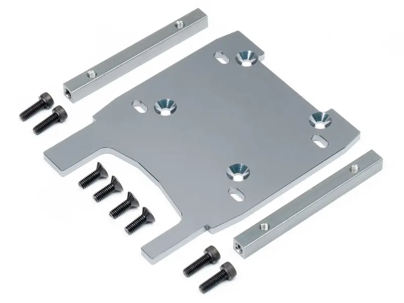 HPI Racing Engine Plate (Gray/4Mm)