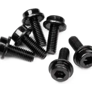 HPI Racing Flanged Cap Head Screw M3X8Mm (6Pcs)