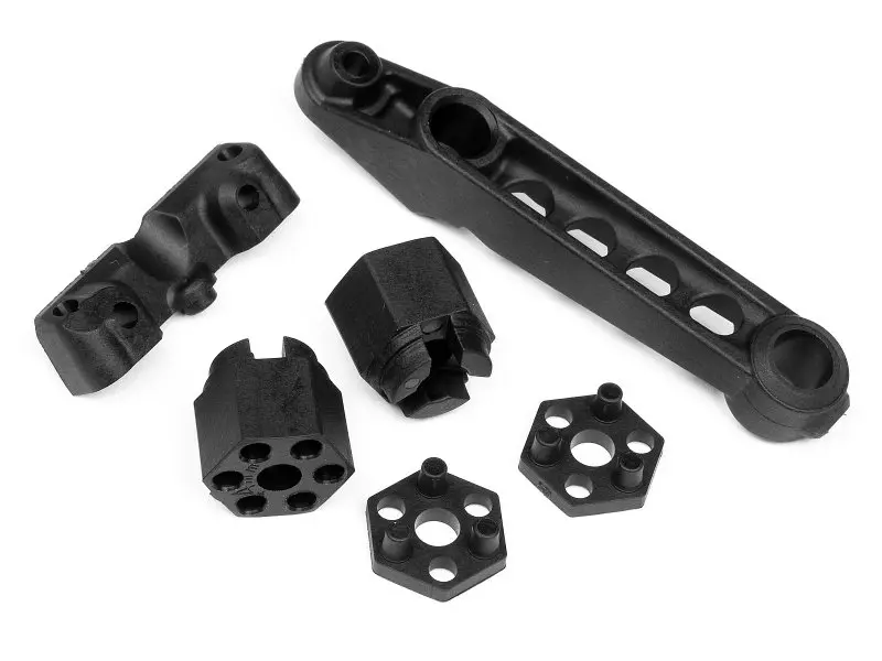 HPI Racing Front Body Mount/Wheel Hub Set (2Pcs)