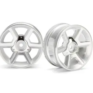 HPI Racing GT Wheel Silver (6Mm Offset/2Pcs)