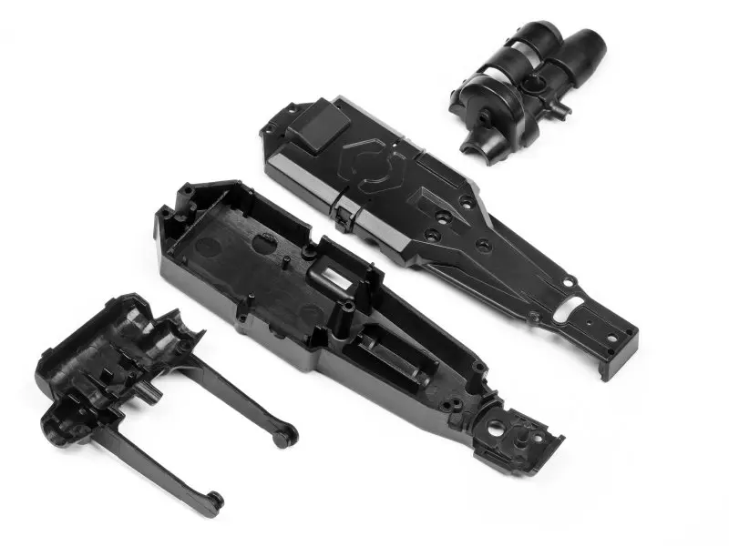 HPI Racing Main Chassis/Rear Axle (Q32)