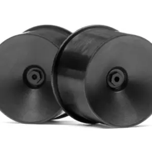 HPI Racing Q32 Dish Wheel Set (Black/22x14/4Pcs)