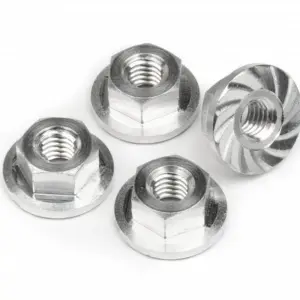 HPI Racing Serrated Flange Nut M4X10.8Mm (4Pcs)