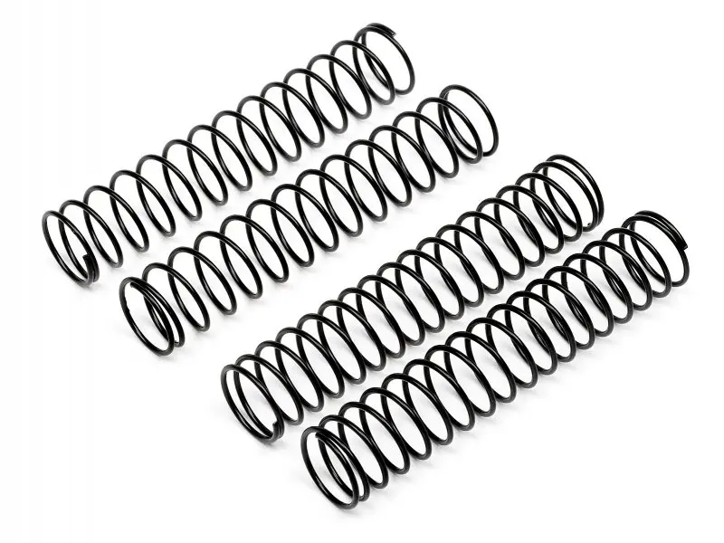 HPI Racing Shock Spring Set (Front/Rear/Black/4Pcs)