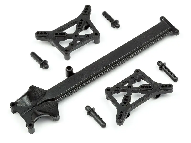 HPI Racing Shock Tower/Body Post/Top Deck Set