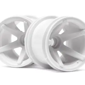 HPI Racing Super Star Mt Wheels Front (White/2.2In/2Pcs)