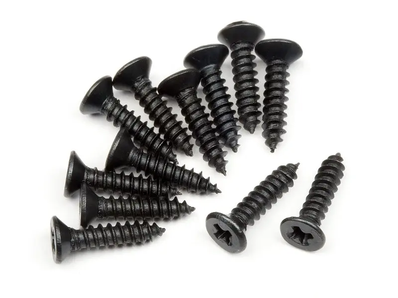 HPI Racing Tp. Flat Head Screw M2.6X12Mm (12Pcs)