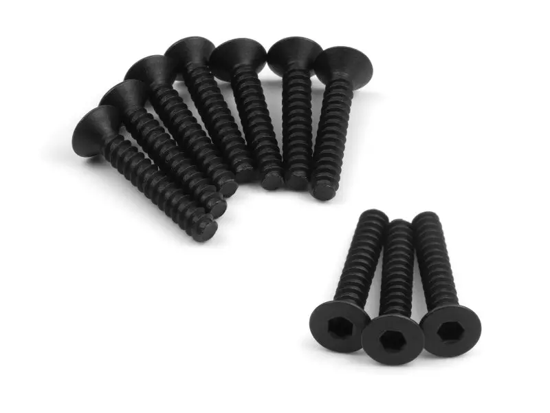HPI Racing Tp. Flat Head Screw M3X18Mm (10Pcs)