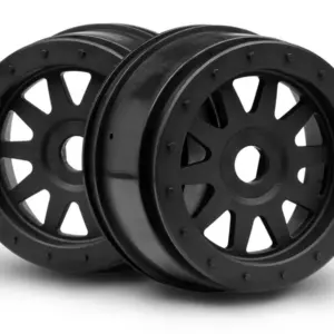 HPI Racing Tr-10 Glue-Lock Wheel Black (120X60Mm/2Pcs)