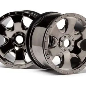 HPI Racing Warlock Wheel Chrome (83X56Mm/2Pcs)