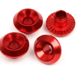 HPI Racing Wheel Washer (Red/4Pcs)