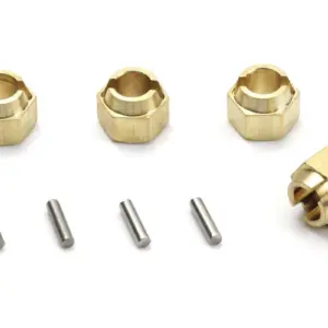 Maverick Brass Hex Hub Set 4pcs (Scout-24) - genuine Maverick upgrade part