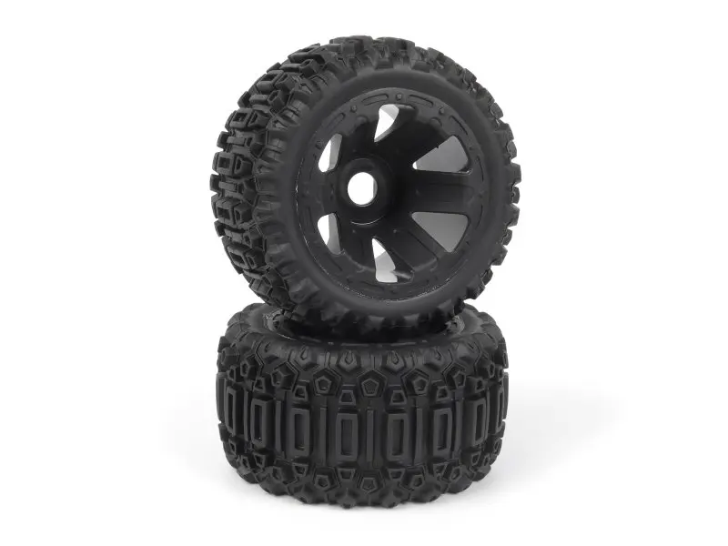 Maverick RC Assembled Wheel & Tyre Set (TPR/2pcs)
