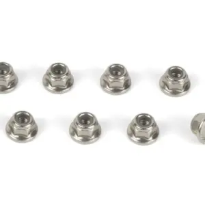 Maverick RC Flanged Lock Nut M4 (8pcs)