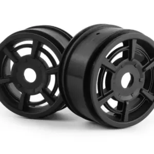 Maverick RC QuantumR Muscle Car Wheel (Black/2pcs)