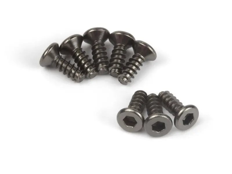 Maverick RC TP. Flat Head Screw M2.6x8mm (Hex/Socket/8pcs)