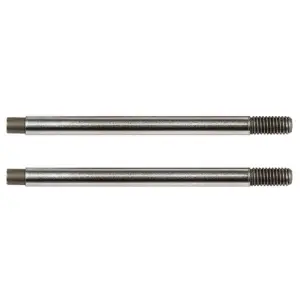Team Associated 3x24 Shock Shafts V2, Chrome (B74)